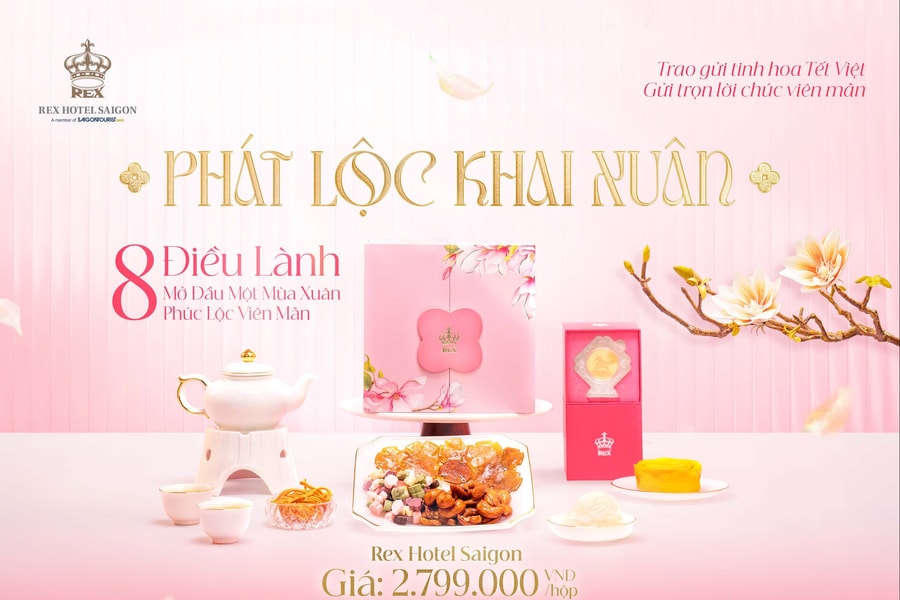 Rex hamper 2026 – Phát lộc khai xuân