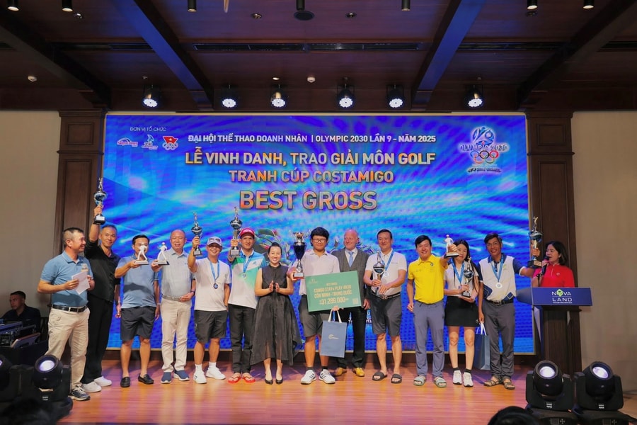 Giải Golf tranh Cúp Costamigo 2025: Sân chơi thể thao sôi động của cộng đồng doanh nhân 2030