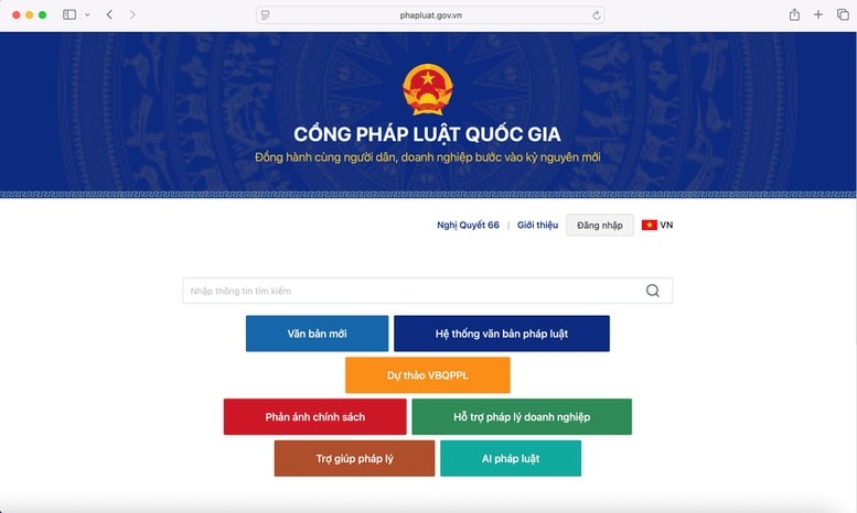 Ban hành quy trình tiếp nhận, xử lý phản ánh, kiến nghị về văn bản quy phạm pháp luật