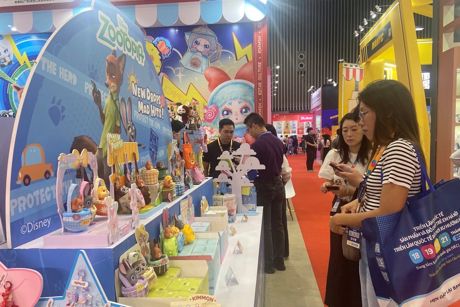 TP.HCM khai mạc Triển lãm Quốc tế Sản phẩm & Đồ chơi trẻ em Việt Nam 2025