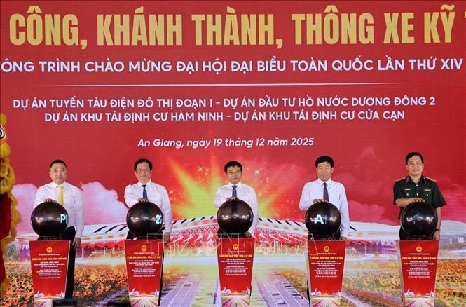 An Giang khởi công loạt dự án hạ tầng trọng điểm phục vụ APEC 2027