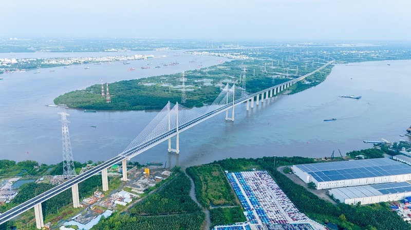 Khánh thành cầu Bình Khánh hơn 3.700 tỷ đồng trên tuyến cao tốc Bến Lức - Long Thành