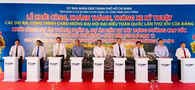 Khởi công cao tốc TP.HCM - Mộc Bài, thúc đẩy liên kết kinh tế vùng