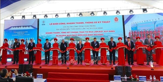 Nhà máy Thủy điện Hòa Bình mở rộng chính thức đi vào vận hành