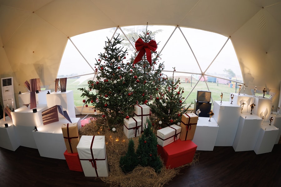 Đa dạng hoạt động trải nghiệm lễ hội Giáng sinh tại Dinh Độc lập