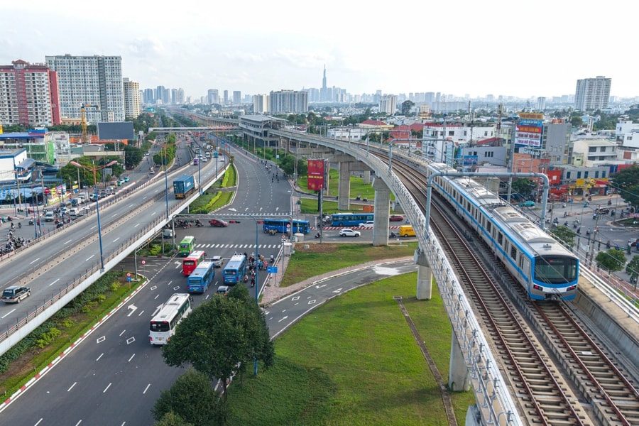Metro Bến Thành - Suối Tiên miễn phí vé cho hành khách ngày Tết Dương lịch 2026
