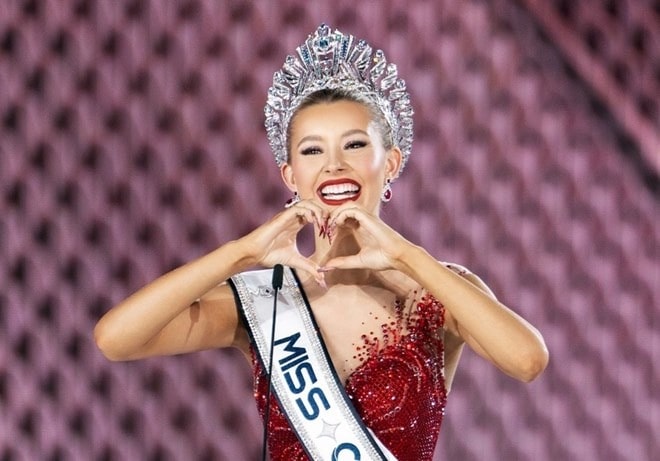 Người đẹp Mỹ đăng quang Miss Cosmo 2025