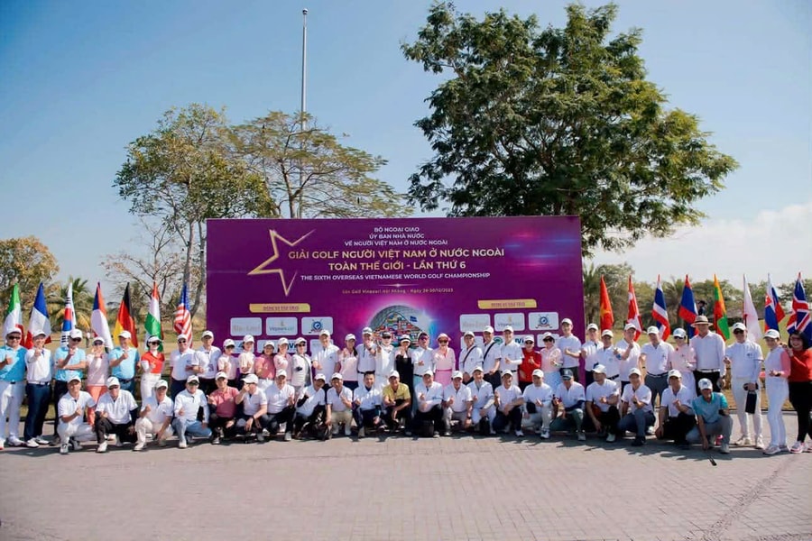 Khởi động giải golf người Việt Nam ở nước ngoài toàn thế giới lần thứ VIII
