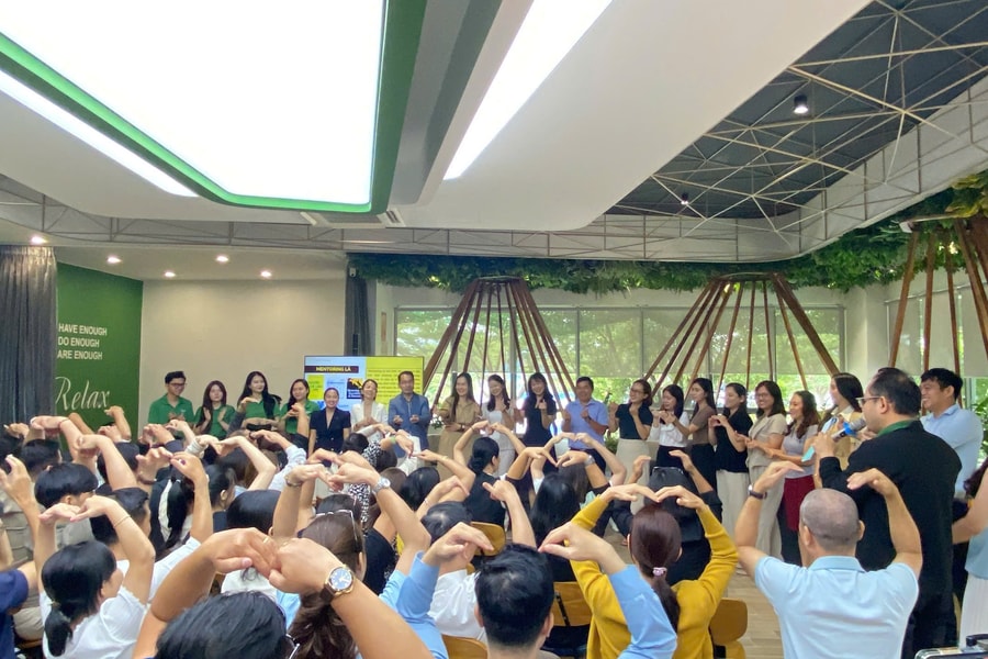 Học viên The Mentoring K01 tham gia khóa đào tạo thực tiễn tại doanh nghiệp