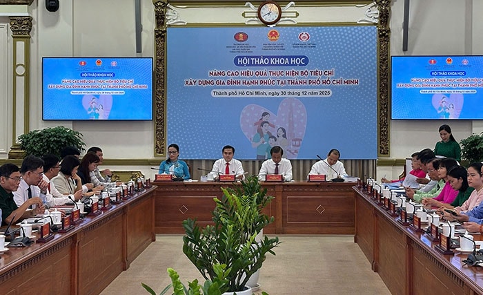 TP.HCM: Nâng cao hiệu quả thực hiện Bộ tiêu chí xây dựng gia đình hạnh phúc