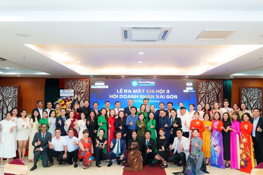 Hội Doanh Nhân Sài Gòn ra mắt Chi hội 3, đẩy mạnh kết nối doanh nhân