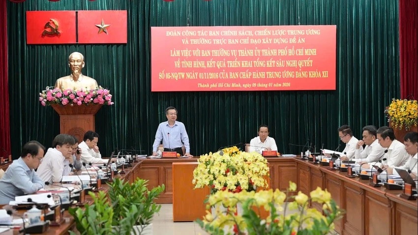 Ông Nguyễn Thanh Nghị: TP.HCM cần tạo đột phá hạ tầng để bứt tốc tăng trưởng