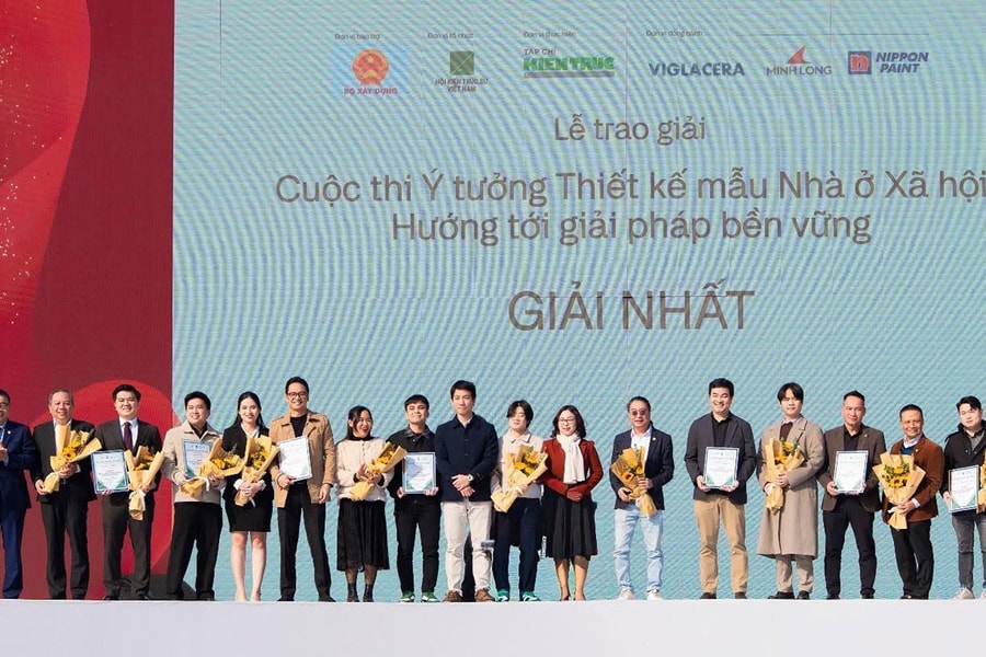 Kim Oanh Group đạt giải Nhất Cuộc thi thiết kế nhà ở xã hội hướng tới phát triển bền vững
