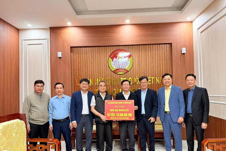 CLB Doanh nhân Quảng Trị Miền Nam phát huy vai trò cầu nối an sinh - thương mại - đầu tư tại Quảng Trị