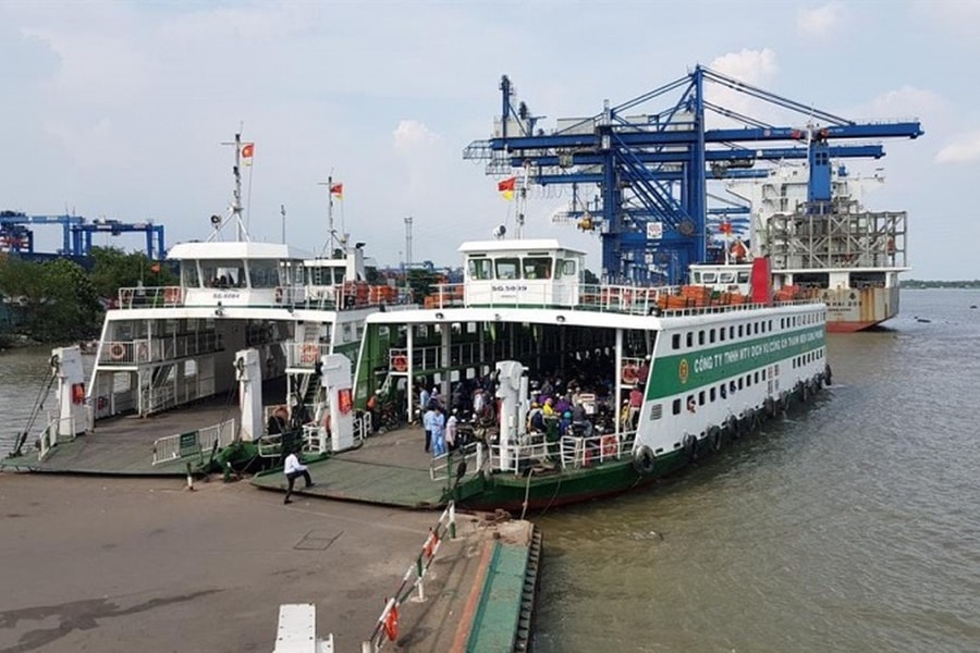 Cấm ô tô trên 8 tấn qua phà Cát Lái để phục vụ lễ động thổ cầu Cát Lái