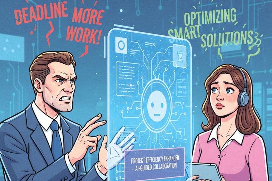 AI: Khoảng cách giữa lãnh đạo và nhân viên