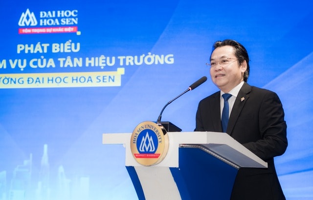 PGS.TS Nguyễn Hữu Huy Nhựt làm Hiệu trưởng Trường Đại học Hoa Sen