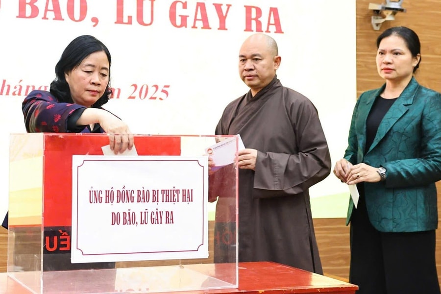 Thông báo thời gian dừng tiếp nhận ủng hộ đồng bào bị thiệt hại do bão, lũ