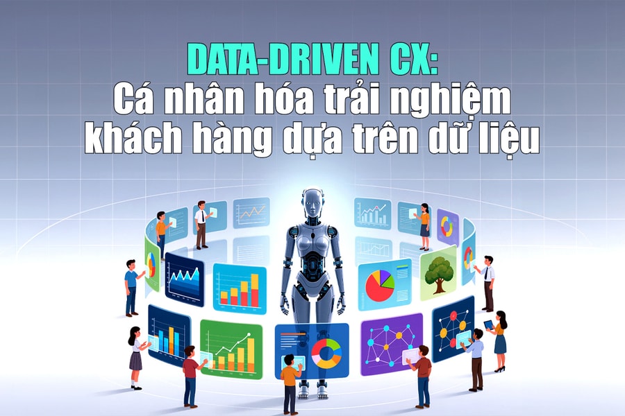 Data-Driven CX: Cá nhân hóa trải nghiệm khách hàng dựa trên dữ liệu