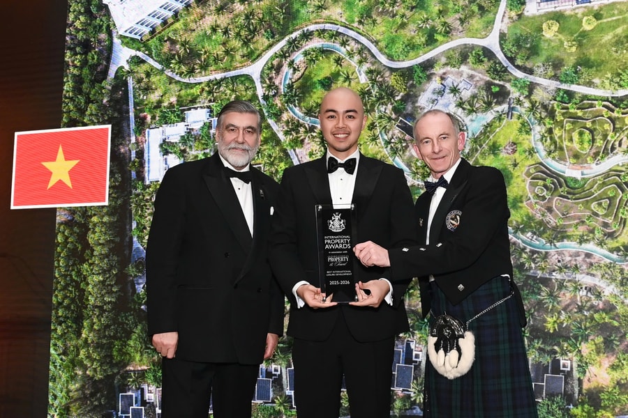 JW Marriott Cam Ranh Bay Resort & Spa đạt giải dự án nghỉ dưỡng quốc tế xuất sắc