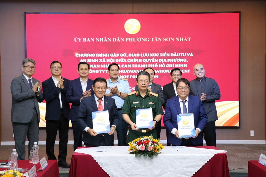 Phường Tân Sơn Nhất mở rộng hợp tác Việt - Hàn gắn với an sinh xã hội