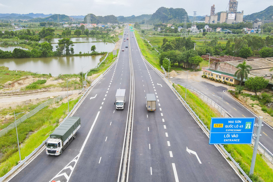 Dự kiến thu phí 5 tuyến cao tốc Bắc - Nam giai đoạn 1 sau Tết Nguyên đán