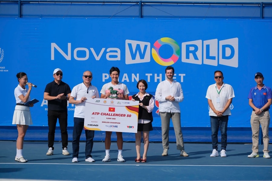 Soonwoo Kwon giành chức vô địch giải ATP Challenger 50 tại NovaWorld Phan Thiet