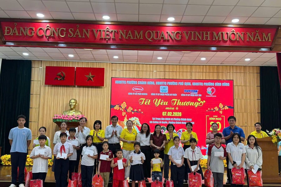 Quỹ Doanh nhân vì Cộng đồng lan tỏa “Tết Yêu Thương” đến các hoàn cảnh khó khăn