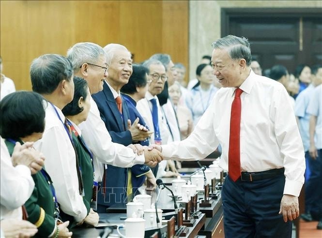 Tổng Bí thư Tô Lâm thăm, chúc Tết Đảng bộ, chính quyền và nhân dân TP.HCM