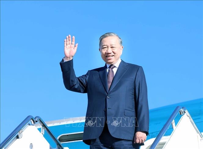 Tổng Bí thư Tô Lâm kết thúc chuyến tham dự Cuộc họp Khai mạc Hội đồng Hòa bình về Gaza tại Mỹ