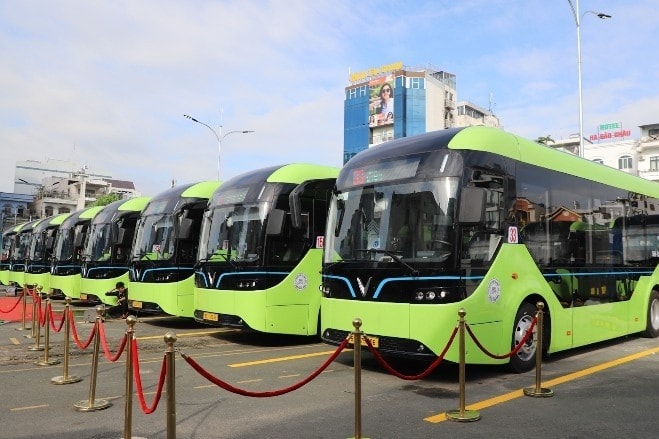 TP.HCM đưa vào vận hành thêm 25 tuyến xe buýt điện từ ngày 1/3