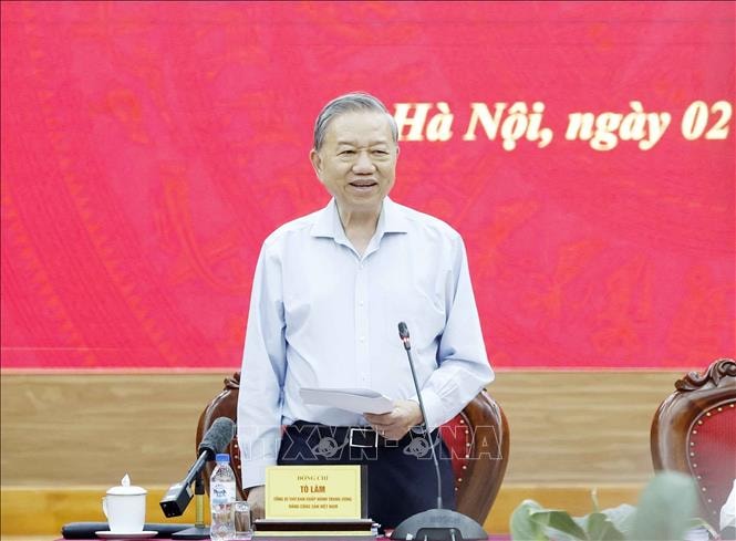 Tổng Bí thư Tô Lâm: Tăng trưởng phải đi đôi với nâng cao thu nhập và chất lượng sống của người dân