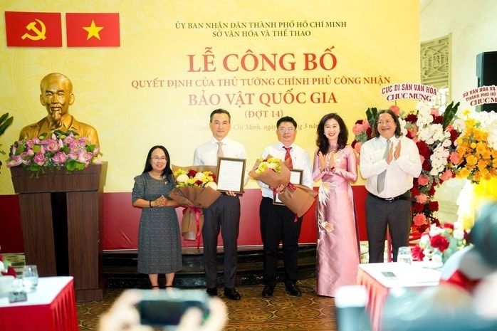 TP.HCM có thêm hai bảo vật quốc gia mới