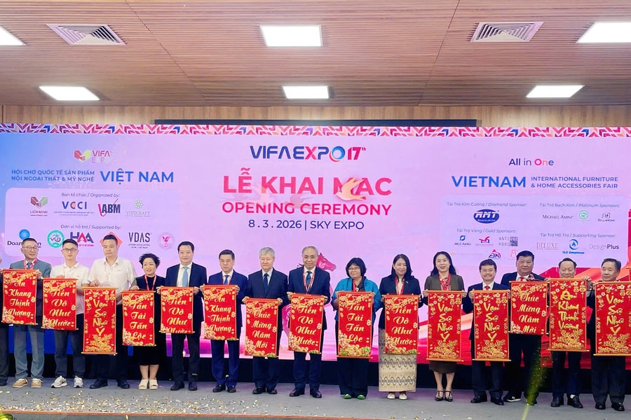 Hơn 3.000 nhà nhập khẩu từ 80 quốc gia tham dự VIFA EXPO 2026