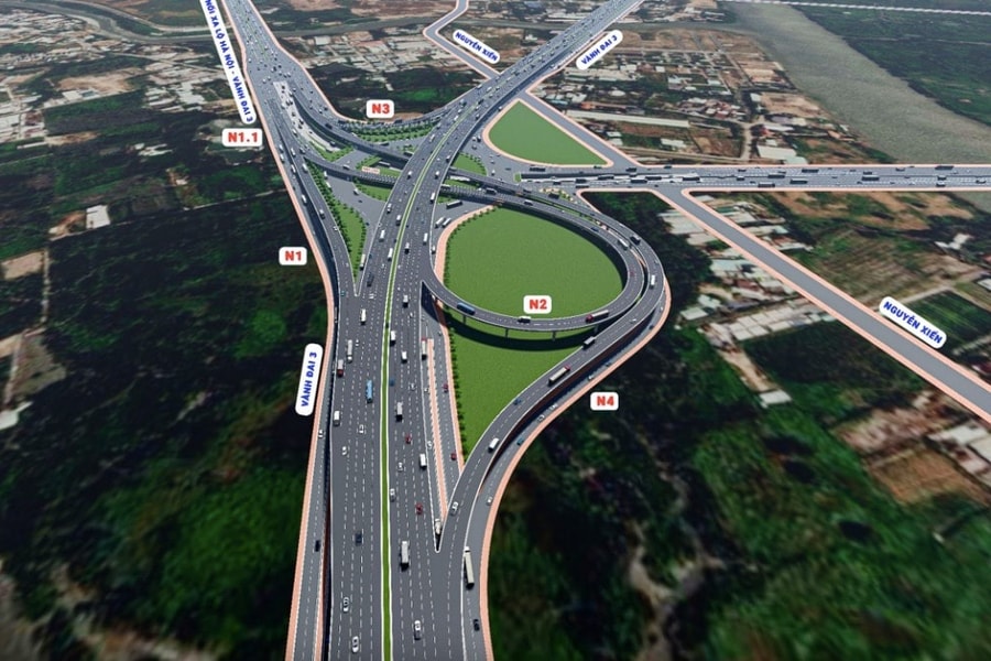 TP.HCM thành lập hội đồng thi tuyển phương án kiến trúc nút giao Gò Công quy mô 4 tầng