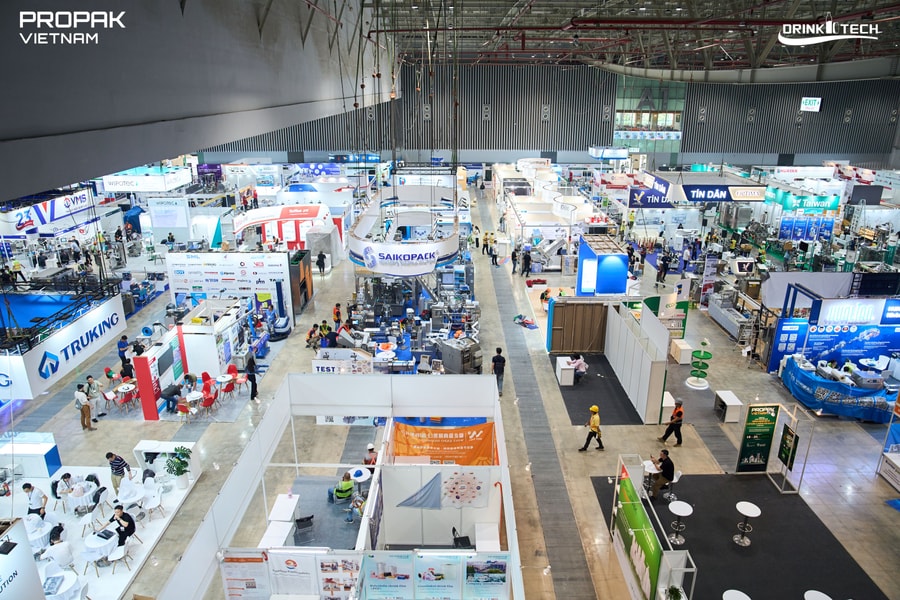 Hơn 450 đơn vị trưng bày quy tụ tại triển lãm quốc tế về bao bì