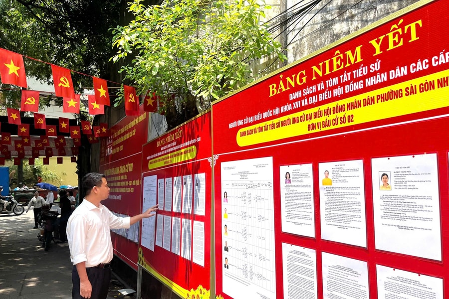 Gần 79 triệu cử tri cả nước bầu cử Quốc hội, HĐND các cấp hôm nay