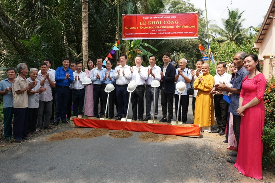Khởi công xây cầu Vùng 4 tại Vĩnh Long: Kết nối hạ tầng, lan tỏa giá trị tri ân