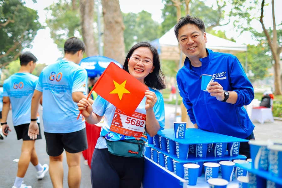 Pocari Sweat đồng hành cùng sự kiện thể thao toàn quốc