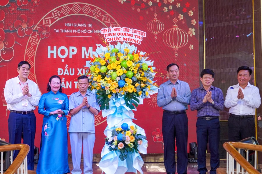 Hội đồng hương Quảng Trị tại TP.HCM họp mặt đầu Xuân, thắt chặt nghĩa tình đồng hương