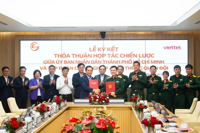 TP.HCM bắt tay Viettel, thúc đẩy chuyển đổi số và phát triển đô thị thông minh giai đoạn 2026 - 2035