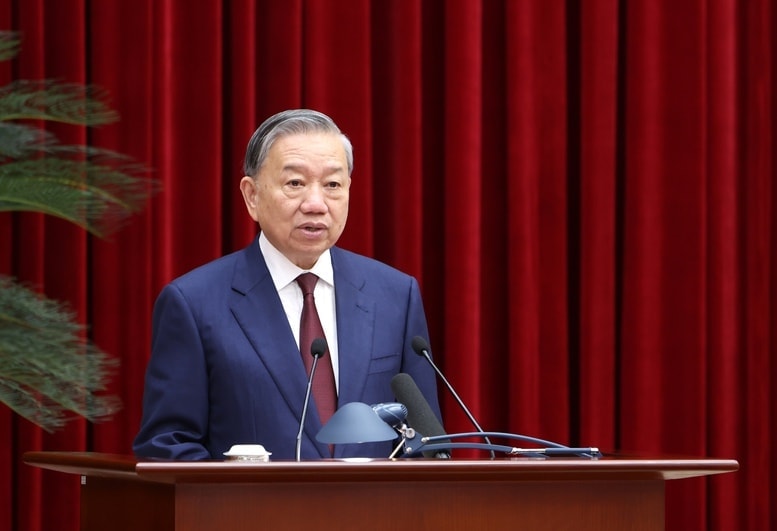 Toàn văn phát biểu của Tổng Bí thư Tô Lâm tại Bế mạc Hội nghị lần thứ hai Ban Chấp hành Trung ương Đảng khoá XIV