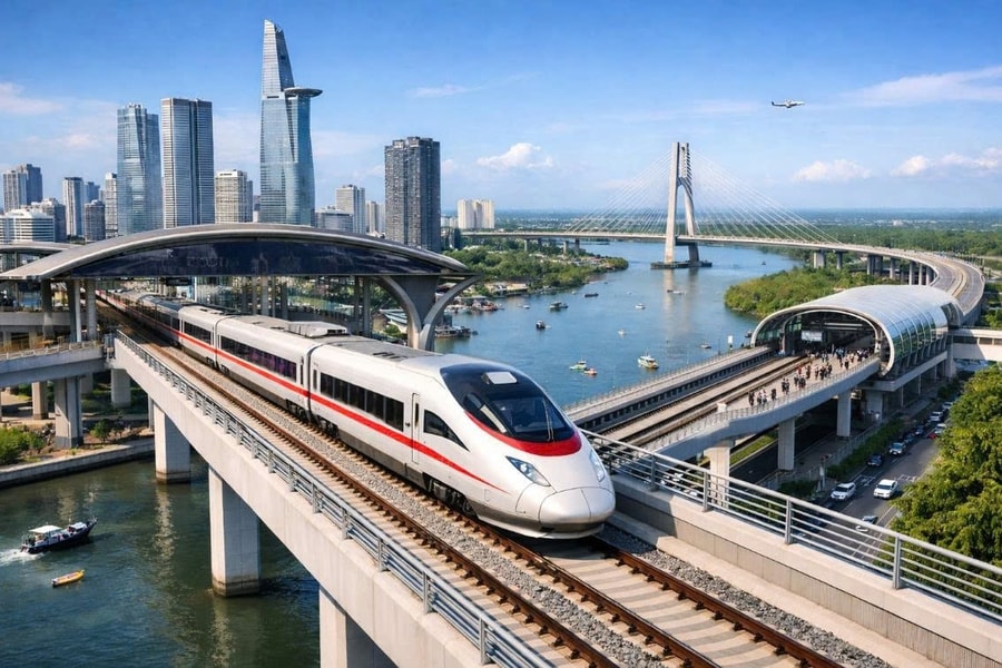 TP.HCM đẩy nhanh giải phóng mặt bằng tuyến đường sắt Bến Thành - Cần Giờ