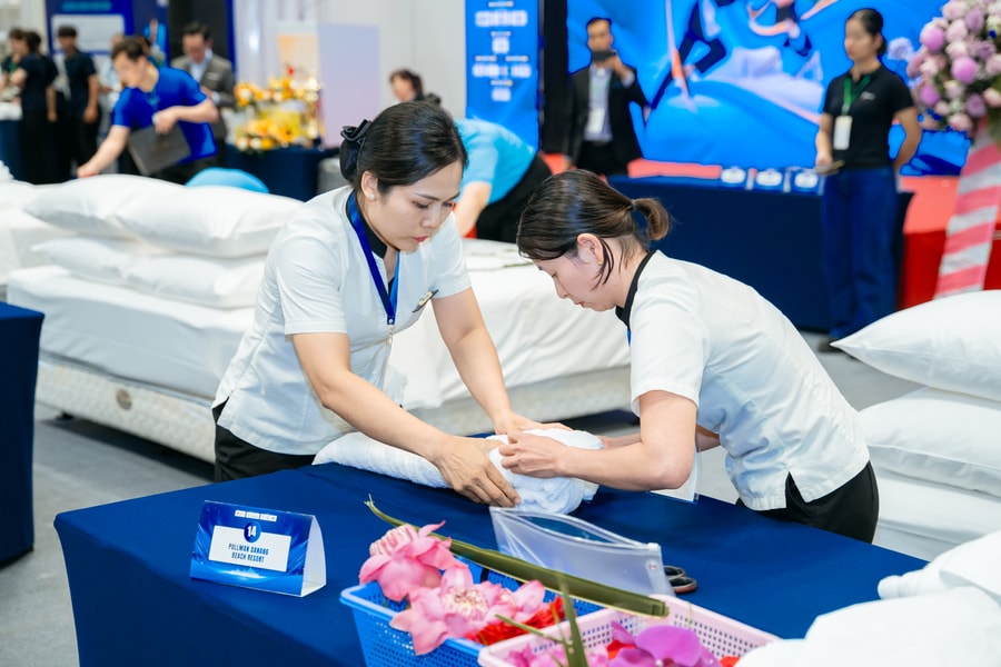 Hiệp hội Du lịch Việt Nam tổ chức Hội thi nghiệp vụ Buồng phòng Khách sạn