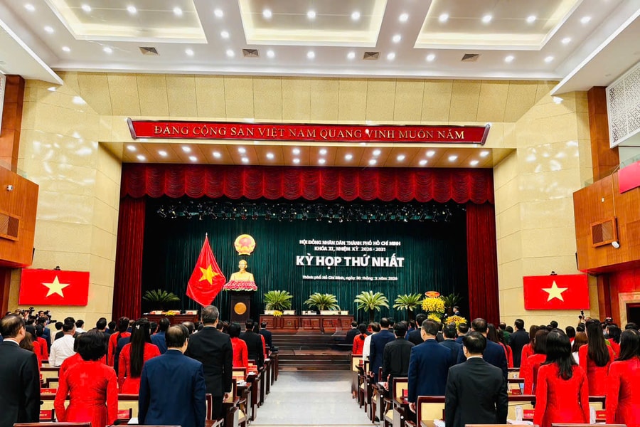 Khai mạc kỳ họp thứ nhất HĐND TP.HCM khóa XI, nhiệm kỳ 2026-2031