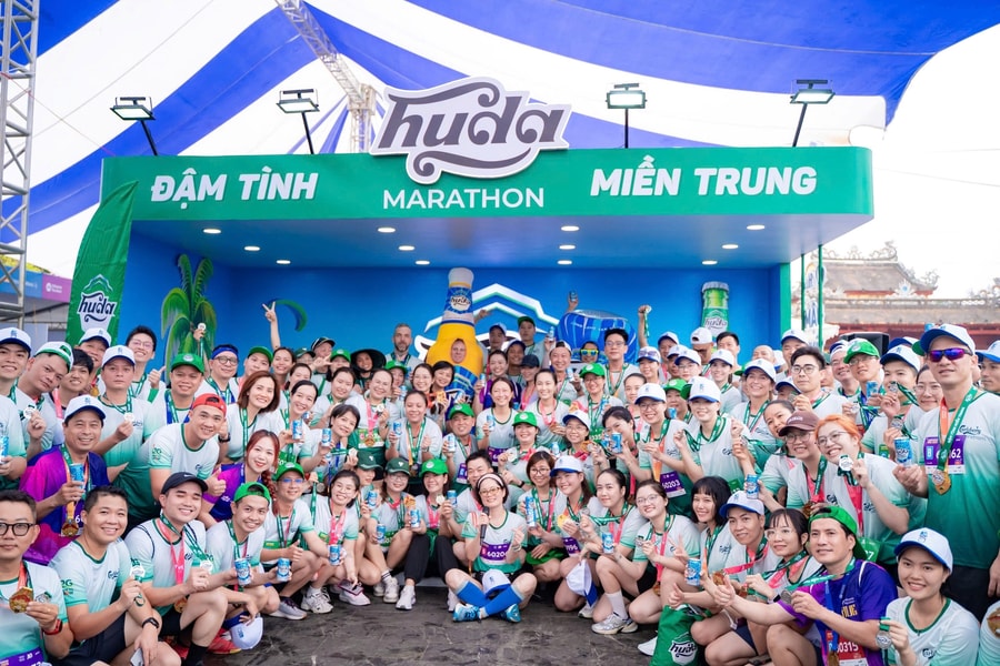 Carlsberg Việt Nam đồng hành cùng VnExpress Marathon Huế 2026