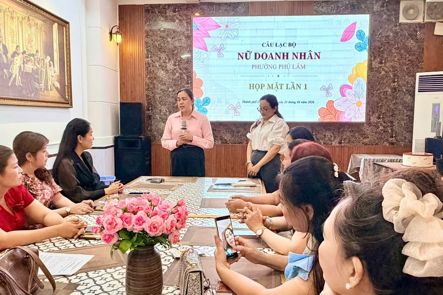Câu lạc bộ Nữ doanh nhân Phường Phú Lâm: Khởi đầu hành trình kết nối và vươn xa
