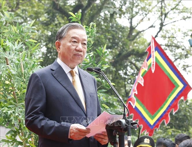 Toàn văn phát biểu của Tổng Bí thư, Chủ tịch nước Tô Lâm tại Lễ dâng hương tưởng niệm các Vua Hùng