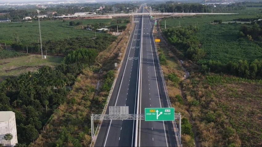 Dự kiến thông xe cao tốc Biên Hòa - Vũng Tàu từ tối 29/4