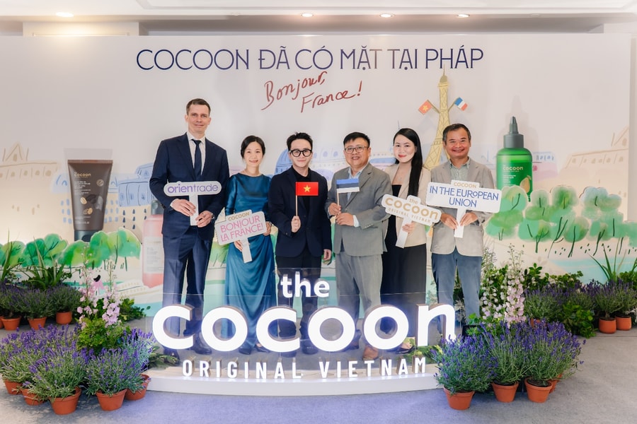 Cocoon hợp tác phân phối mỹ phẩm tại châu Âu